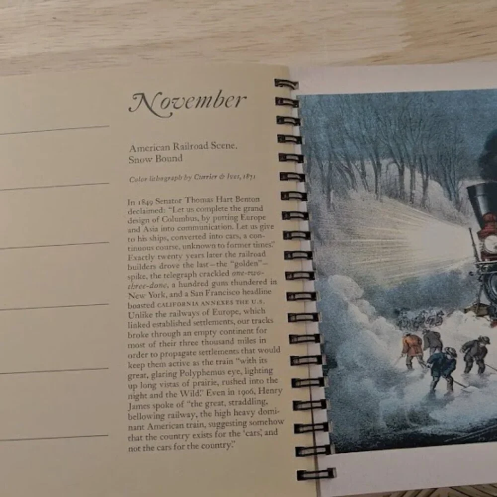 Vintage 1975 Metropolitan Museum of Art Calendar.